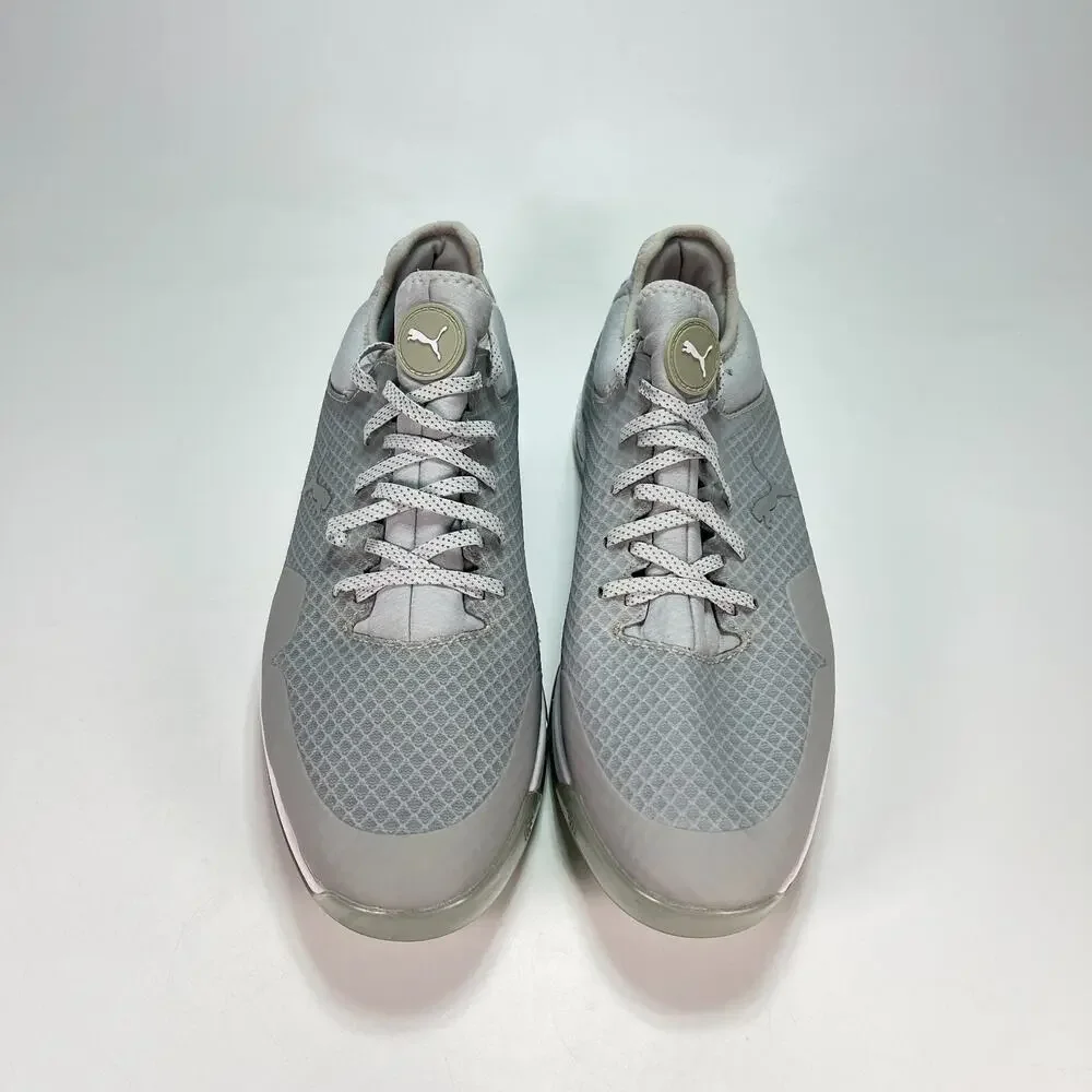 PUMA Proadapt Alphacat Gray Blue Spikeless Golf Shoes 376476-04 Men's Size 13